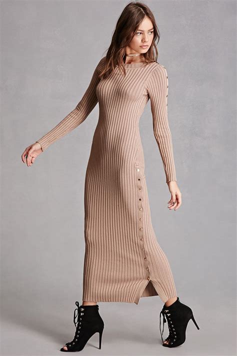 Ribbed Knit Long